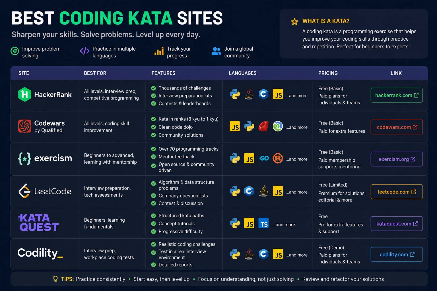 best coding kata sites