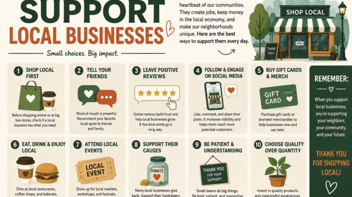 best ways to support local businesses