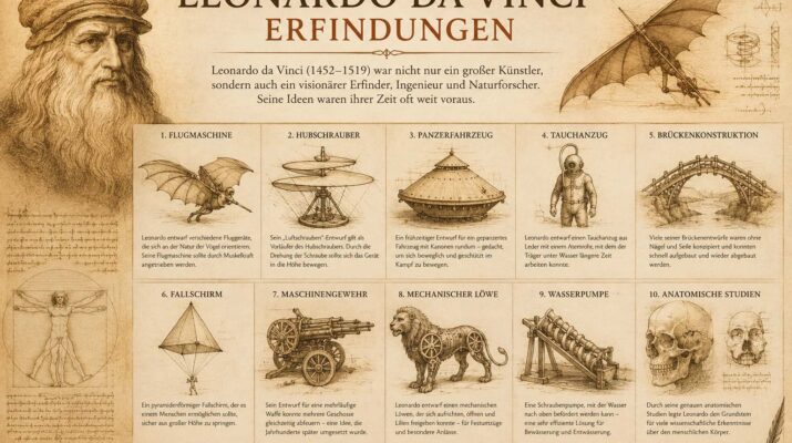 leonardo da vinci erfindungen