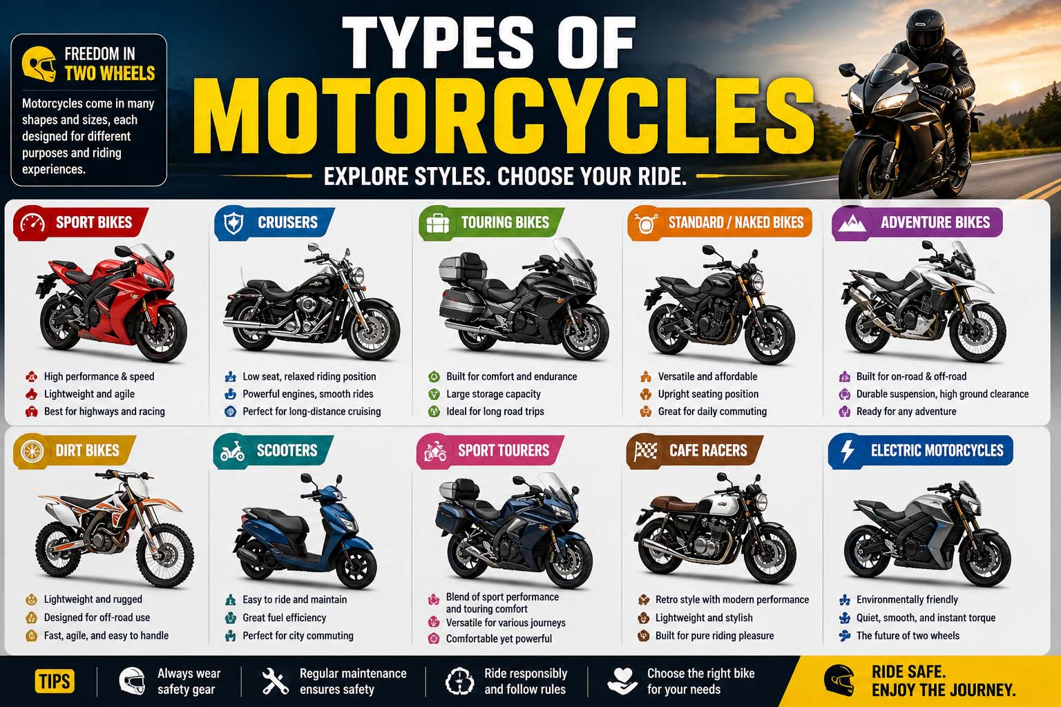 Types of Motorcycles