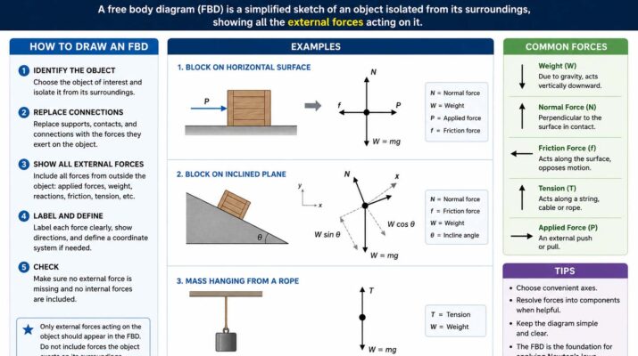 free body diagram