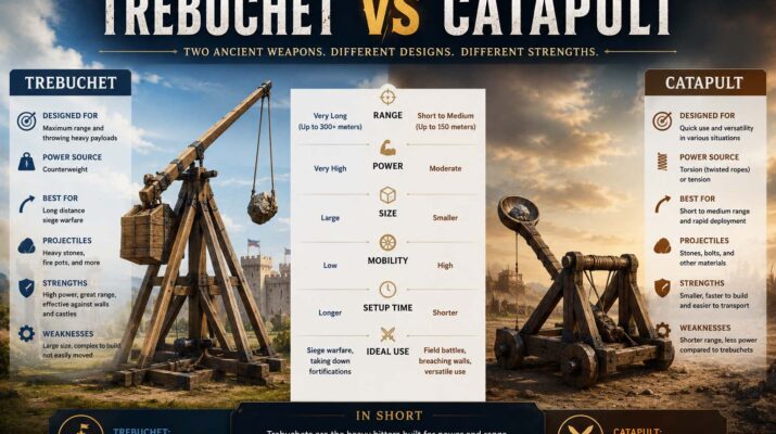 trebuchet vs catapult