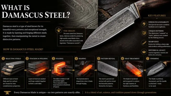 what is damascus steel