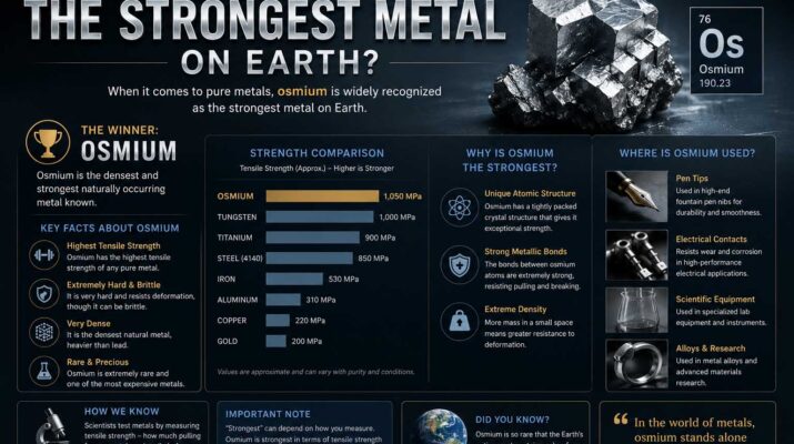 what is the strongest metal on earth