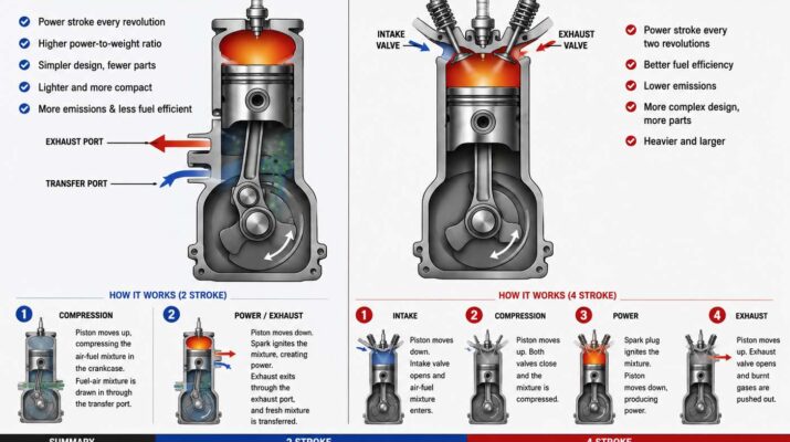 2 stroke vs 4 stroke