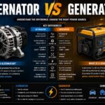 Alternator vs Generator: What's the Difference? alternator vs generator
