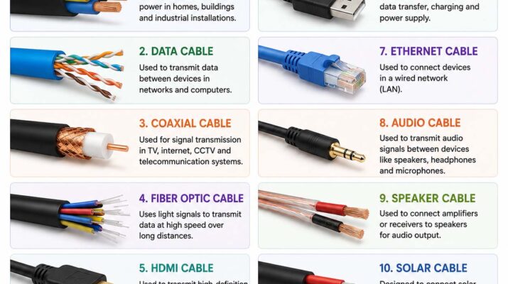 types of cables