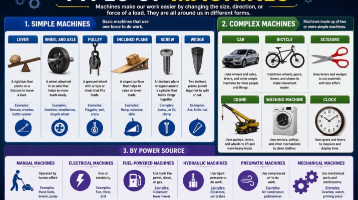 types of machines