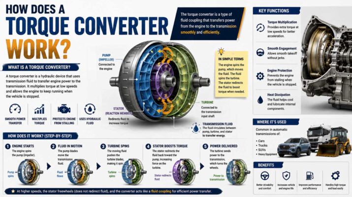how does a torque converter work