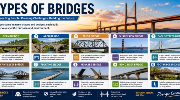 types of bridges