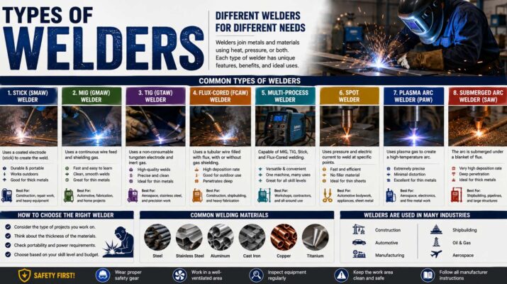 types of welders