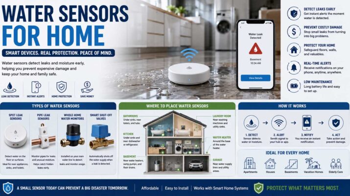 water sensors for home