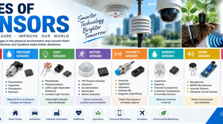types of sensors