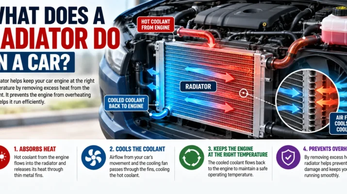 what does a radiator do in a car